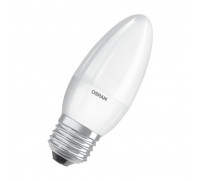 Лампа светодиодная LED Value LVCLB75 10SW/840 10Вт свеча матовая E27 230В 10х1 RU OSRAM 4058075579569