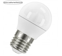 Лампа светодиодная LED Value LVCLP75 10SW/830 10Вт шар матовая E27 230В 10х1 RU OSRAM 4058075579897