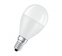 Лампа светодиодная LED Value LVCLP75 10SW/830 10Вт шар матовая E14 230В 10х1 RU OSRAM 4058075579712