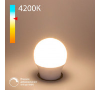 Светодиодная диммируемая лампа Dimmable Elektrostandard, 45х45х88 мм, 7Вт, E27, 700Лм, 4200К