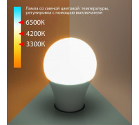 Светодиодная лампа Classic LED Elektrostandard, 60х60х118 мм, 13Вт, E27, 1200Лм, 3300/4200/6500К