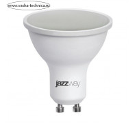 Лампа светодиодная PLED-SP 11Вт PAR16 5000К холод. бел. GU10 230В 50Гц JazzWay 5019515