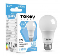 Лампа светодиодная TOKOV ELECTRIC, 9 Вт, G45, 6500 К, Е27, 176-264В