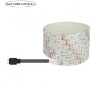 Светодиодная лента Эра, 5 м, IP65, SMD5050, 60 LED/м, 14,4 Вт/м, 12 В, свечение RGB