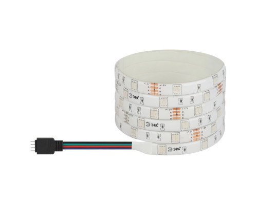 Светодиодная лента Эра, 5 м, IP65, SMD5050, 30 LED/м, 7,2 Вт/м, 12 В, свечение RG