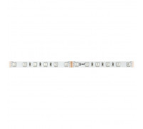 Светодиодная лента Эра, 5 м, IP33, SMD5050, 60 LED/м, 14,4 Вт/м, 24 В, свечение RGB