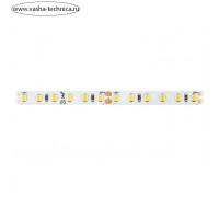 Светодиодная лента Эра, 5 м, IP33, SMD2835, 120 LED/м, 14,4 Вт/м, 24 В, свечение тёплое белое