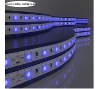 Светодиодная лента Elektrostandard, IP20, 5050, 60LED/м, 24В, свечение синее