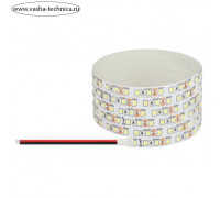 Светодиодная лента Эра, 5 м, IP20, SMD2835, 120 LED/м, 9,6 Вт/м, 12 В, свечение холодное белое