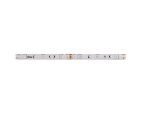 Светодиодная лента Эра, 5 м, IP65, SMD5050, 30 LED/м, 5,2 Вт/м, 12 В, свечение RG