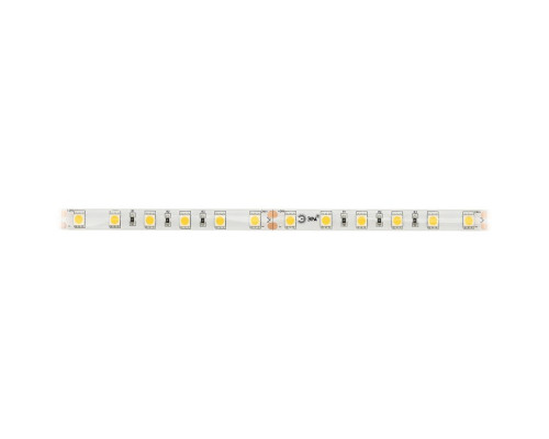 Светодиодная лента Эра, 5 м, IP65, SMD5050, 60 LED/м, 14,4 Вт/м, 24 В, свечение т