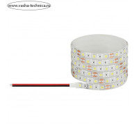 Светодиодная лента Эра, 5 м, IP65, SMD5050, 60 LED/м, 14,4 Вт/м, 12 В, свечение холодное белое