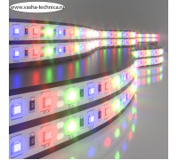 Светодиодная лента Elektrostandard, IP20, 5050, 60LED/м, 12В, RGB