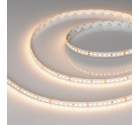 Светодиодная лента Arlight 8х1 мм, 5 м, IP20, 2835, 160 LED/м, 12 Вт/м, 24 В, 3000К, свечение тёплое белое