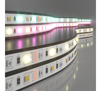 Светодиодная лента Elektrostandard, IP20, 5050, 60LED/м, 24В, MIX RGB/свечение тёплое белое