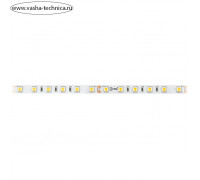 Светодиодная лента Эра, 5 м, IP33, SMD5050, 60 LED/м, 14,4 Вт/м, 24 В, свечение тёплое белое