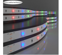 Светодиодная лента Elektrostandard, IP20, 5050, 30LED/м, 12В, RGB