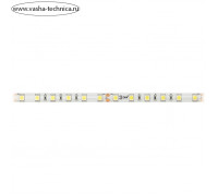 Светодиодная лента Эра, 5 м, IP65, SMD5050, 60 LED/м, 14,4 Вт/м, 24 В, свечение белое