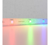 Светодиодная лента Maytoni Led Strip 10167, 24В, 5 м, IP65, 5050, 7,2 Вт/м, 10х2,3, RGB