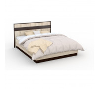 Кровать «Эшли» с ПМ, 160 × 200 см, цвет венге / дуб сонома
