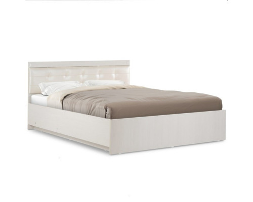 Кровать «Азалия 14» с ПМ, 1400 × 2000, цвет бодега белая