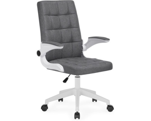 Компьютерное кресло Elga пластик/ткань, белый/серый 63x59x96 см