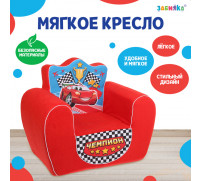 Мягкая игрушка-кресло «Чемпион», цвет красный