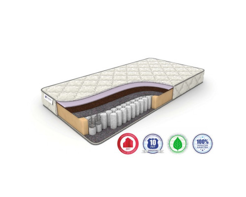 Матрас Single Foam Hard TFK, размер 180 х 190 см, высота 19 см, жаккард