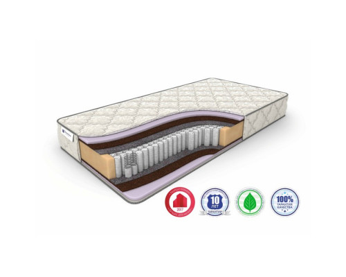 Матрас Eco Foam Hard S-1000, размер 180 х 195 см, высота 21 см, трикотаж