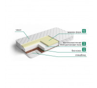 Матрас «Мемори 1», размер 140х200 см, высота 16 см, чехол микрофибра