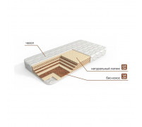 Матрас «Торта Люкс», размер 90х190 см, высота 18 см, чехол хлопок