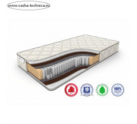 Матрас Eco Holl Hard S-1000. размер 200 х 200 см, высота 23 см, трикотаж