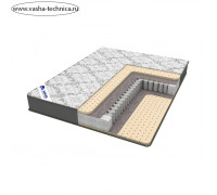 Матрас Adara Dreams Eco Line Mars, размер 140x200 см, высота 21 см, чехол трикотаж