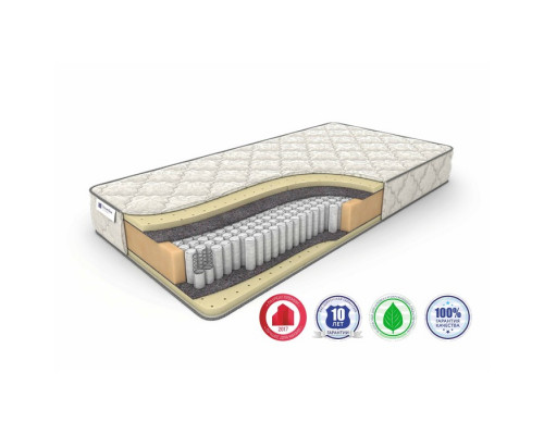 Матрас Sleep-2 S-1000, размер 90 х 200 см, высота 19 см, трикотаж