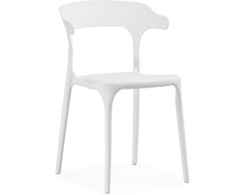 Пластиковый стул Vite пластик, белый 49x48x75 см