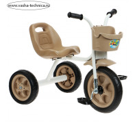 Велосипед трёхколёсный Лучик trike 4, цвет бежевый