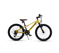 Велосипед 20'' Maxiscoo 7Bike M200, цвет жёлтый