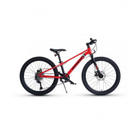 Велосипед 24'' Maxiscoo 7Bike M500, цвет красный