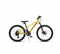 Велосипед 24'' Maxiscoo 7Bike M300, цвет жёлтый