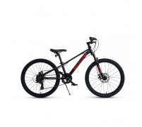 Велосипед 24'' Maxiscoo 7Bike M300, цвет чёрный