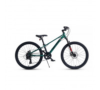 Велосипед 24'' Maxiscoo 7Bike M300, цвет изумруд