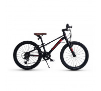 Велосипед 20'' Maxiscoo 7Bike M200, цвет чёрный