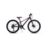 Велосипед 24'' Maxiscoo 7Bike M500, цвет чёрный