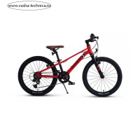 Велосипед 20'' Maxiscoo 7Bike M200, цвет красный