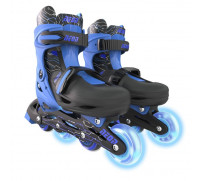 Роликовые коньки детские YVolution Neon Combo Skates, размер 29-32, цвет синий