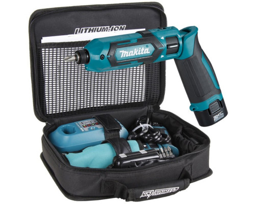 Отвертка аккумуляторная Makita TD022DSE, удар