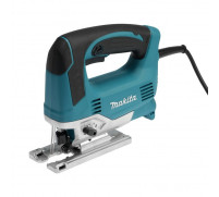 Лобзик Makita JV0600K, 650 Вт, 500-3100 об/м, 3 режима, ход 23 мм, рез 90 мм