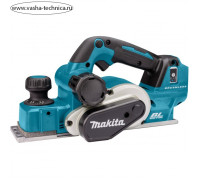 Рубанок аккумуляторный Makita DKP181ZU, 18 В, шир./глуб. 82/3 мм, Bluetooth, БЕЗ АКБ/ЗУ