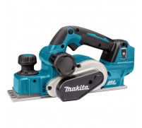 Рубанок аккумуляторный Makita DKP181ZU, 18 В, шир./глуб. 82/3 мм, Bluetooth, БЕЗ АКБ/ЗУ