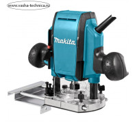 Фрезер Makita RP0900K, 900 Вт, 27000 об/мин, ход 35 мм, цанга 6/8 мм, кейс